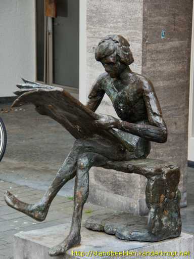 Enschede -  De Krantenlezer