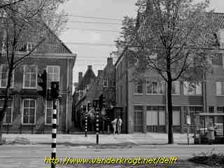 Delft - Phoenixstraat bij Schoolstraat