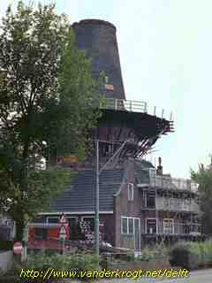Delft - Molen De Roos