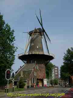 Delft - Molen De Roos