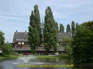 Delft - Vijver in Agnetapark