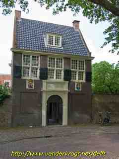 Delft - Hofje van pauw