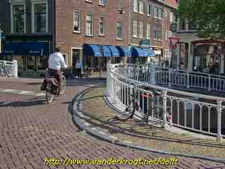 Delft - Mauriciusbrug met Peperstraat