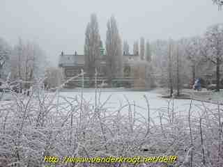 Delft - Vijver in Agnetapark