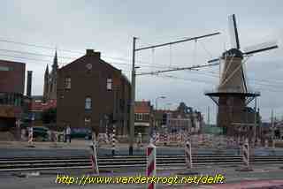 Delft - Werkzaamheden voor de spoorzone