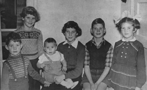 Kinderen Van der Krogt (P-533), in 1956