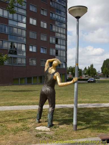 Almere Stad -  Gouden man