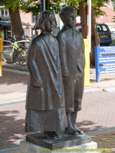 Franeker -  Twee weeskinderen