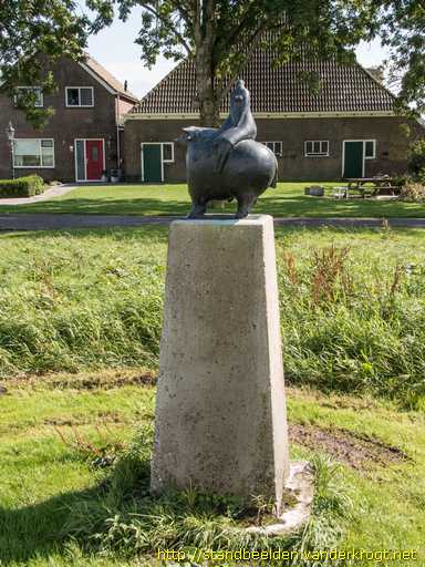 Kolderwolde -  Famke op 'e bolle