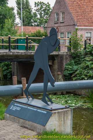 Oude Leije -  De Elfstedenschaatster