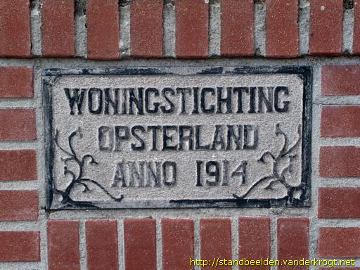 Beetsterzwaag -  Gedenkbank Woningstichting Opsterland
