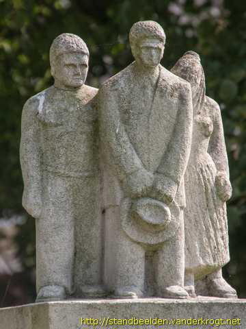 Bolsward -  Monument aan het Marnezijl
