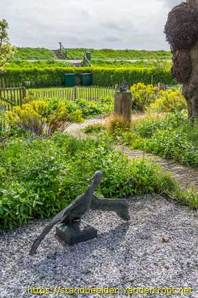 Oost-Vlieland -  Moeflon, schol en aalscholver