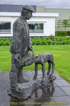 Uddel -  Man met kalf