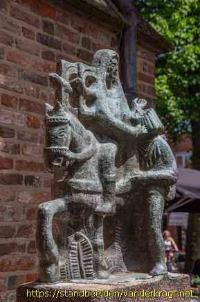 Lochem -  Sint Liudger en de blinde dichter Bernlef