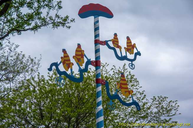 Dieren -  Totempaal