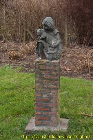 Tiel -  Meisje met poes