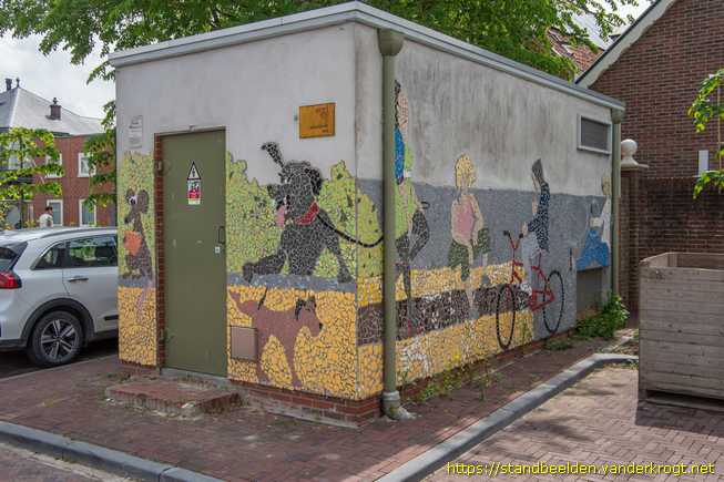 Uithuizen -  Trafo Mozaïek Uithuizen