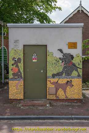 Uithuizen -  Trafo Mozaïek Uithuizen