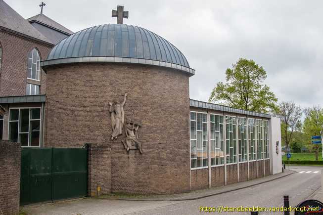 Wittem -  Gerardus Majella in extase bij het horen van een fluitist die een lied van Alfonsus speelt