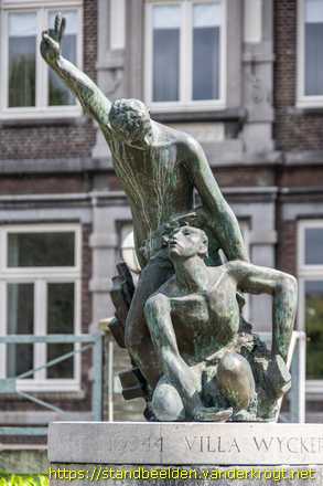 Maastricht -  Monument voor het Regiment Stoottroepen