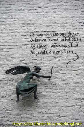 Maastricht -  Schrijvende engel