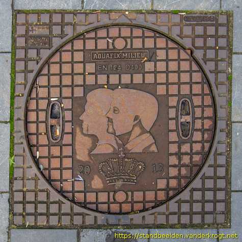 Vaals -  Kroningsdeksel Willem-Alexander en Máxima