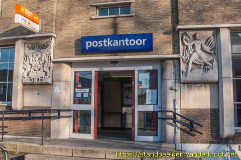Weert - Allegorie op het postwezen