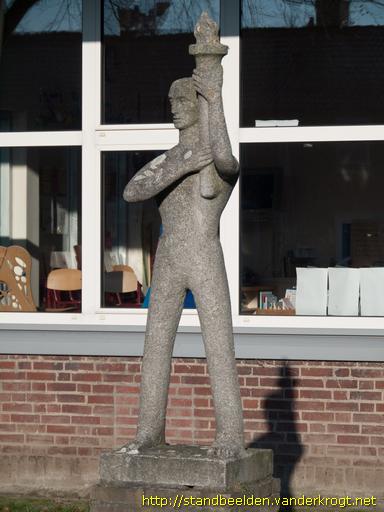 Weert -  Jongen met toorts