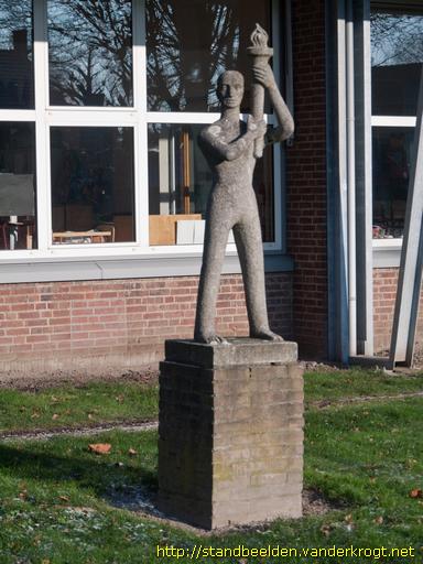 Weert -  Jongen met toorts