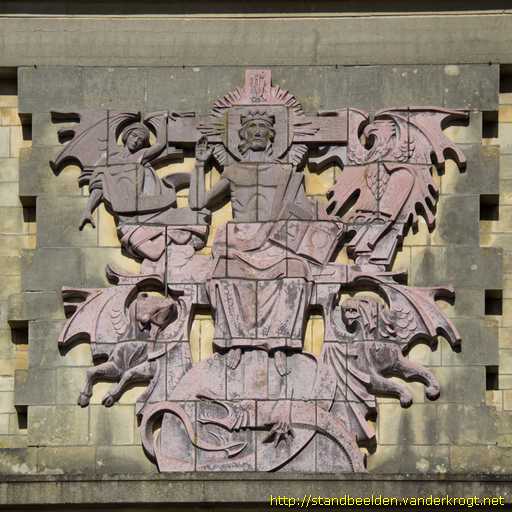 Oeffelt -  Christus met de evangelistensymbolen