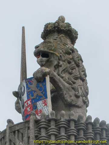 Breda -  Engelbrecht I van Nassau en Johanna van Polanen (Nassau-Baroniemonument)