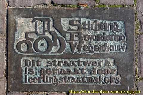 Bavel -  Herinneringstegel Stichting Bevordering Wegenbouw