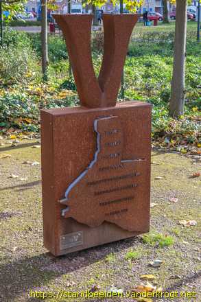 Dongen -  Monument 75 jaar bevrijding Dongen