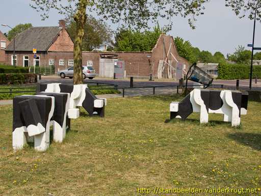 Gemert -  Drie IJreka koeien