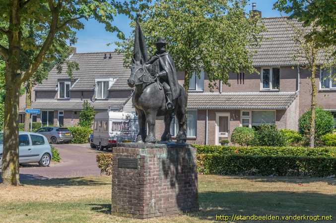 Haaren -  Standaardruiter van een gilde
