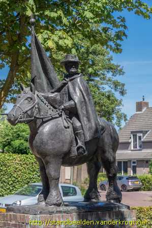 Haaren -  Standaardruiter van een gilde