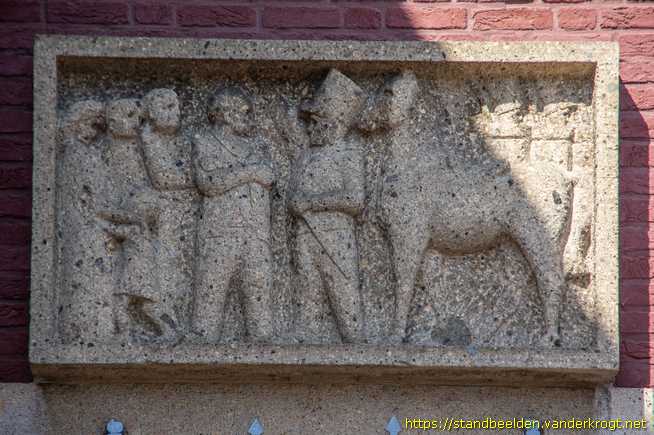 Heeze -  Belgische gevelsteen