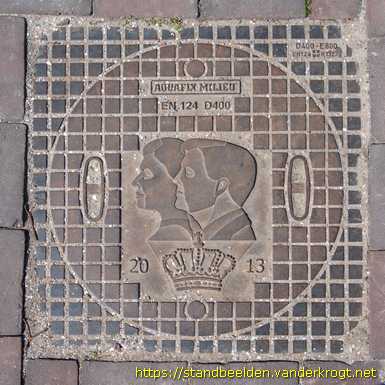 Heerle -  Kroningsdeksel Willem-Alexander en Máxima