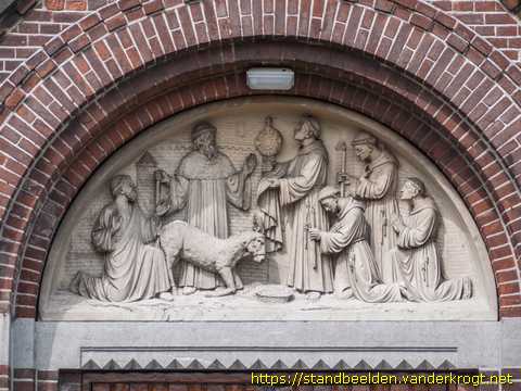 Nijnsel -  Sint Antonius legende met de ezel