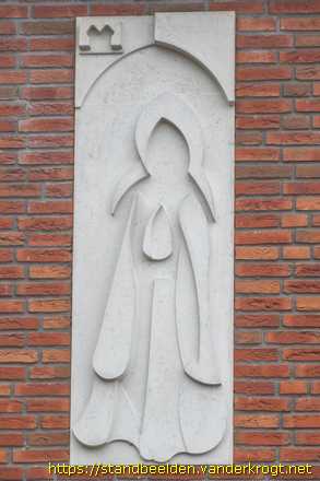 Berkel-Enschot -  Gevelreliëfs Maria/Trappistinnen