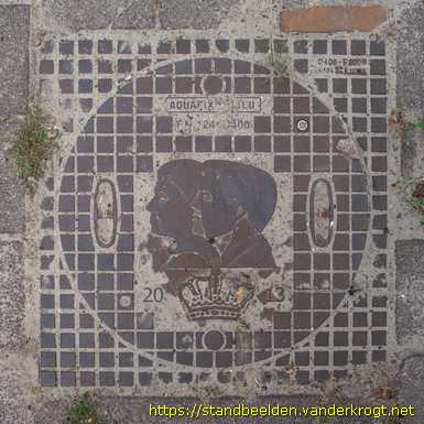 Wernhout -  Kroningsdeksel Willem-Alexander en Máxima