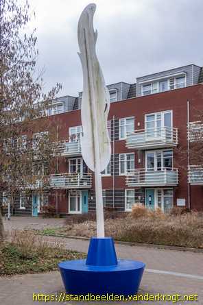 Kudelstaart -  Inktpot met veer