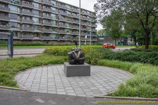 Amstelveen -  Drie aapjes - Horen-Zien-Zwijgen