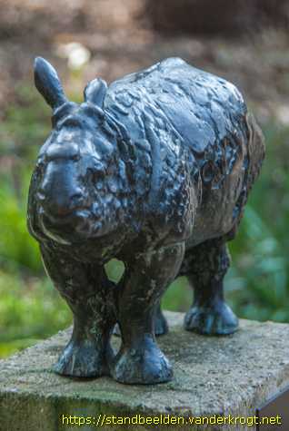 Amsterdam -  Jonge pantserneushoorn