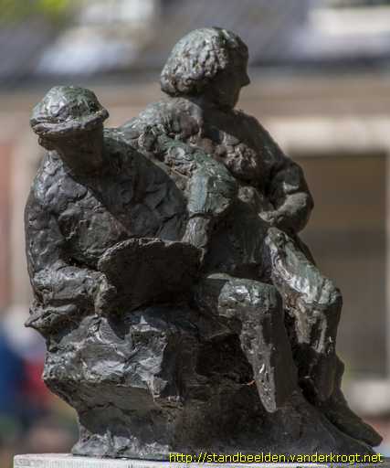 Haarlem -  Zittend echtpaar