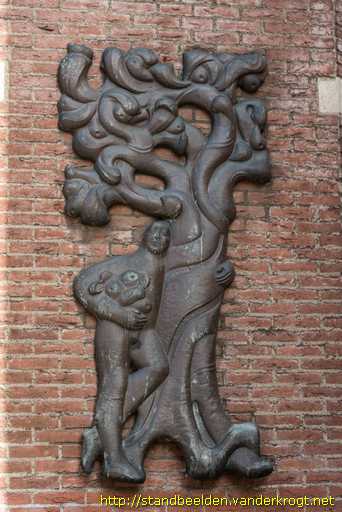 Haarlem - Man bij boom