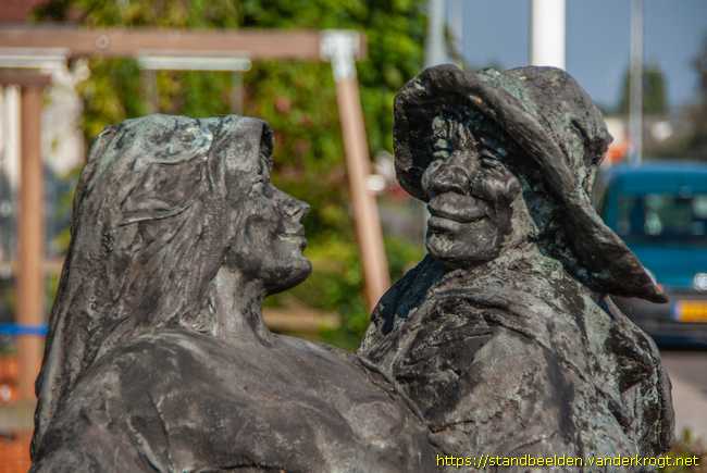 Weteringbrug -  Vrijheidsbeeld ('Dansende Boeren')