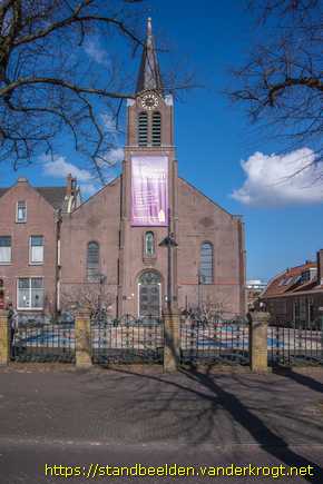 Hoofddorp -  Sint Johannes de Doper - Bronzen deur