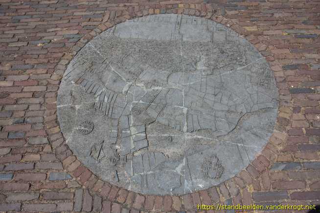Heemstede -  Kaart van Heemstede uit 1643